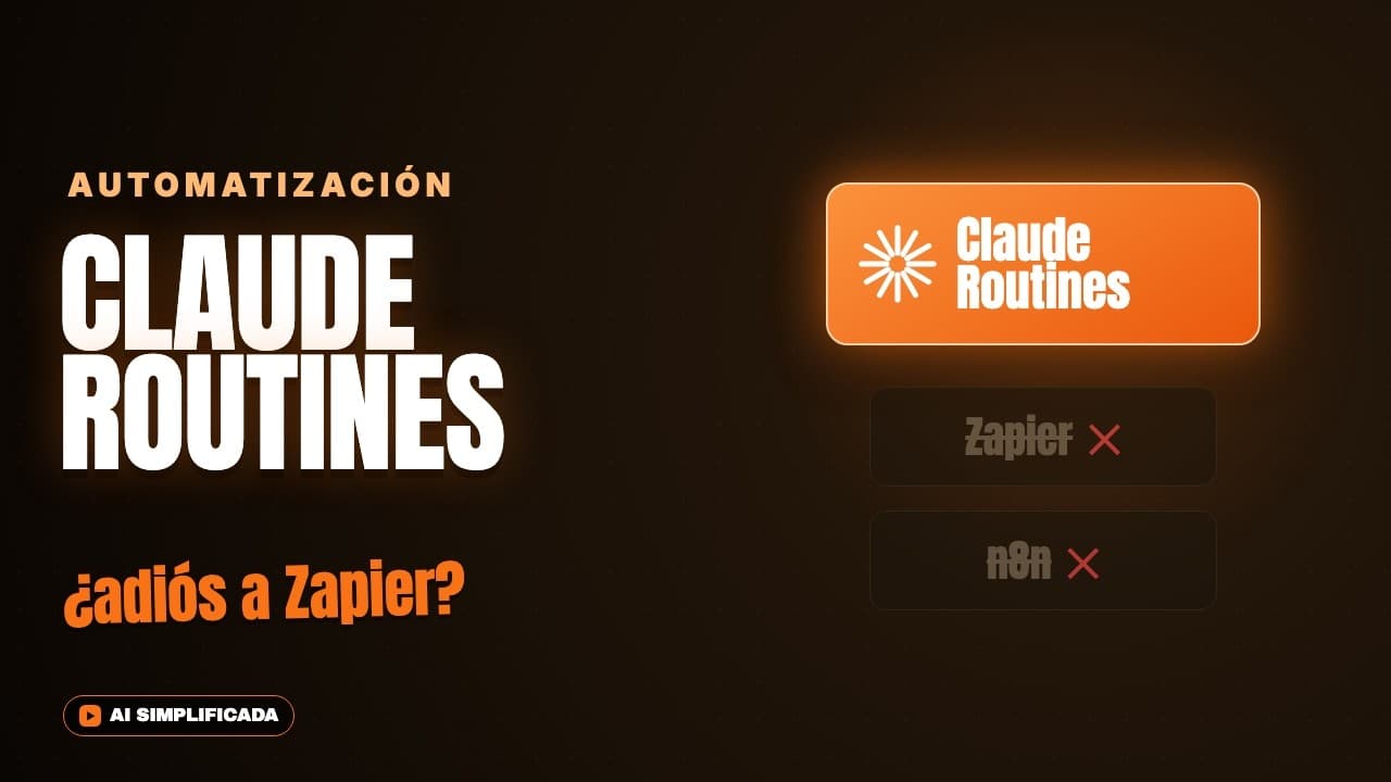 Adiós N8N: así funciona Claude Routines 🤖