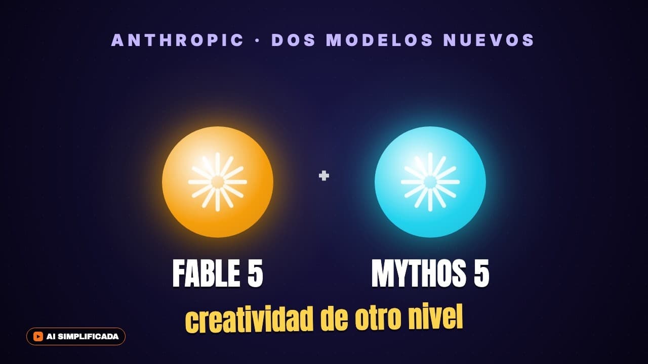 Claude Fable 5 y Mythos 5: la IA más potente de Anthropic, ya abierta al público