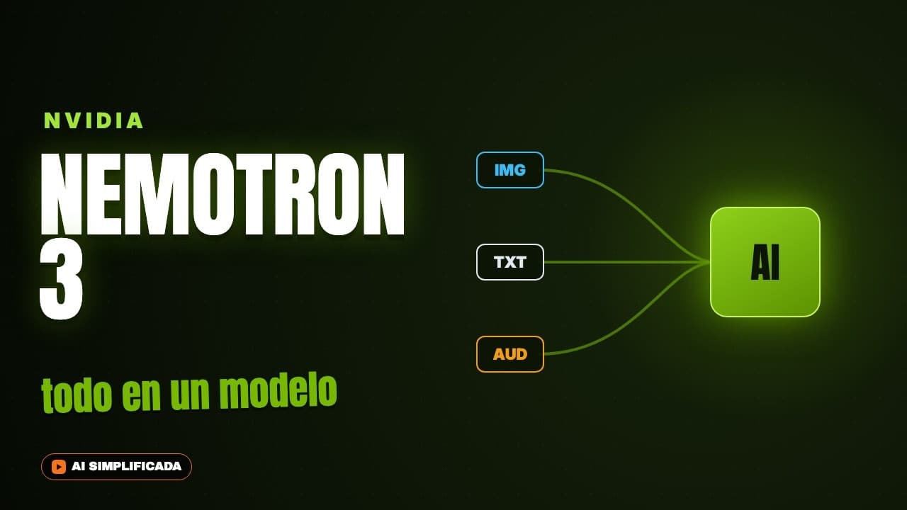 Nemotron 3: NVIDIA entra en la IA multimodal
