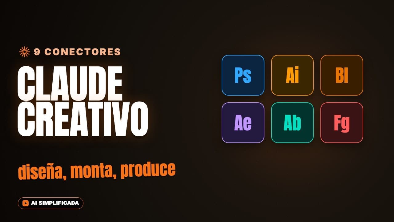 Claude ahora es creativo: 9 conectores para Adobe, Blender, Ableton y más