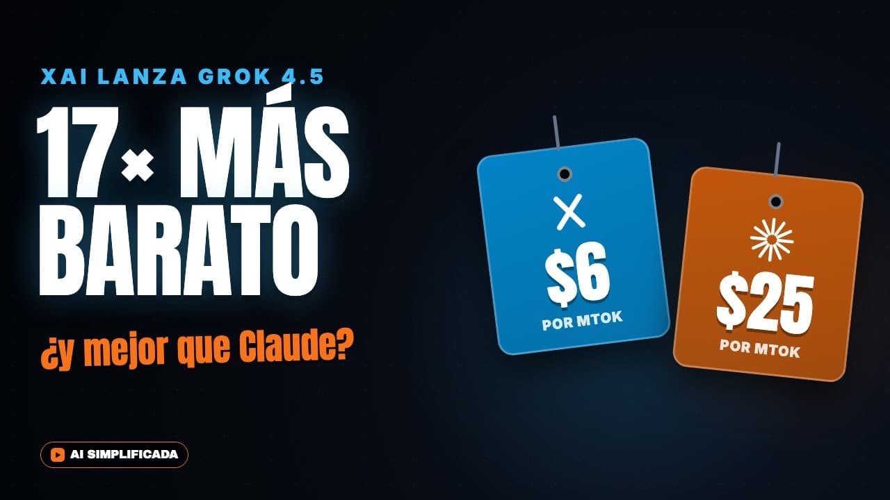 Grok 4.5 vs Claude: ¿puede lo barato ganar a lo mejor?